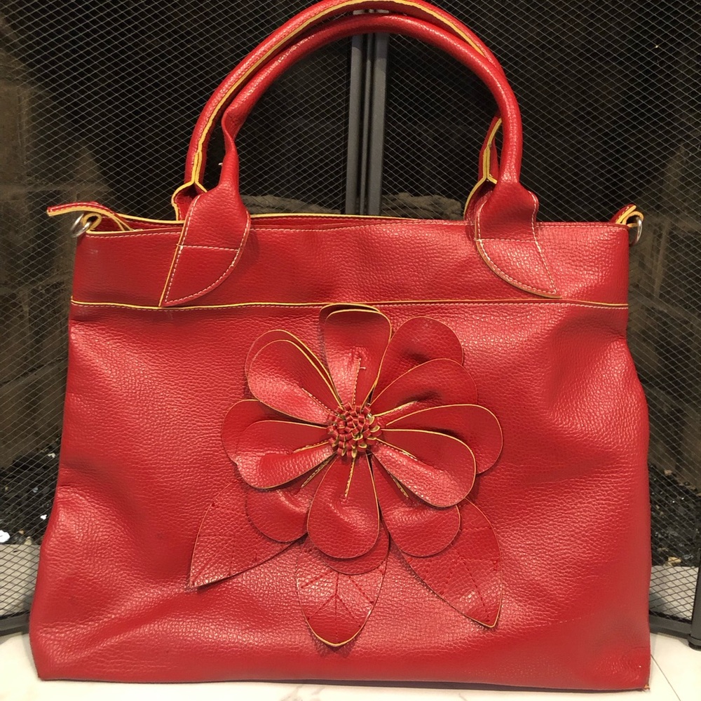 Mellow World Large Leather Tote Bag